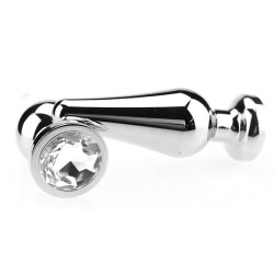 Generique Bijou Anal Strass Diamant - MEDIUM 10 x 3.5 cm